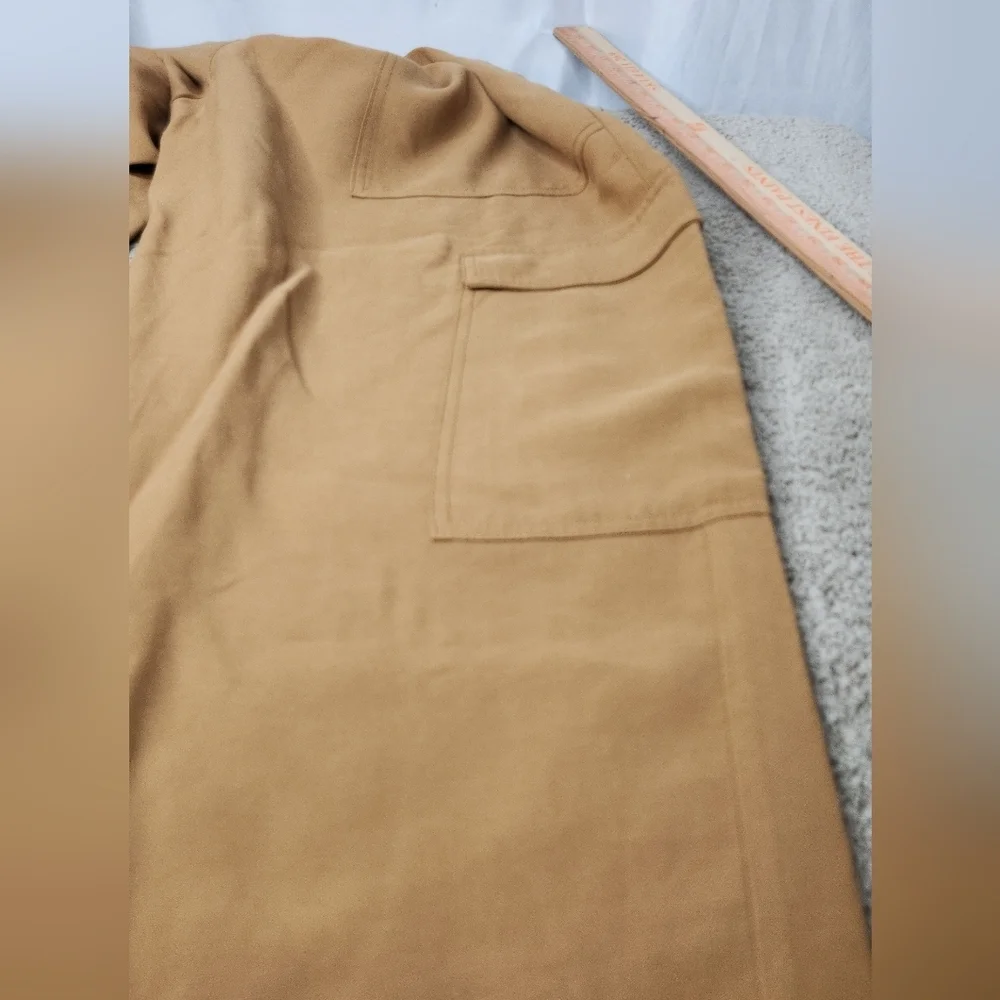 Women's High-Rise Ankle Cargo Pants - A New Day Tan XXL - Picture 14 of 14